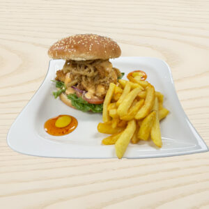 MAXIMUM CRUNCH CHICKEN BURGER